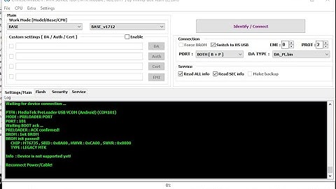 Walton Primo GH7 Flash file DA file without password 100% test cm2
