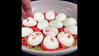 Easy and Delicious Turkish Egg Recipe 🍳🥓🥚