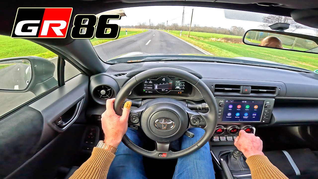 Toyota GR86 Manual  BUDGET SPORTS CAR  POV Test Drive