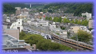 2026/08/25 AM～配信済み　JR 中央線 高尾駅 周辺 ライブカメラ / 4K LIVE TOKYO JAPAN