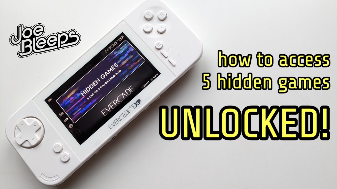 Secret Hidden Games Menu on Nintendo Switch OS 
