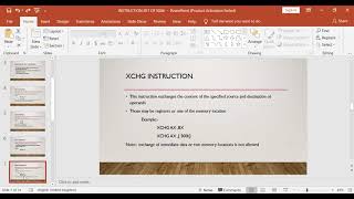 JNTUK R16 III II ECE MPMC INSTRUCTION SET PART 1
