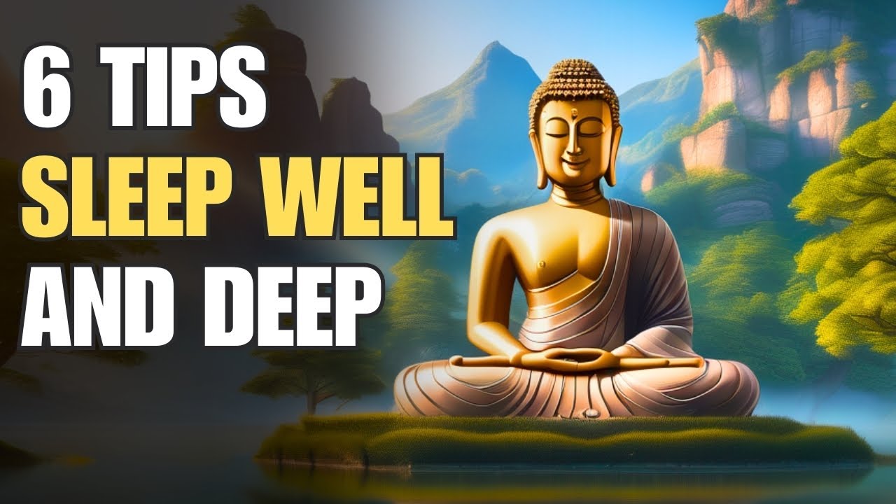 6 tips to sleep better at night | | A Buddha Story 🧘‍♂️📖 - YouTube