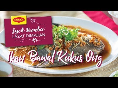 Ikan Bawal Kukus Ong Youtube