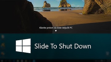 How to create or Download windows 8.1 slide to Shutdown I Pc Builder