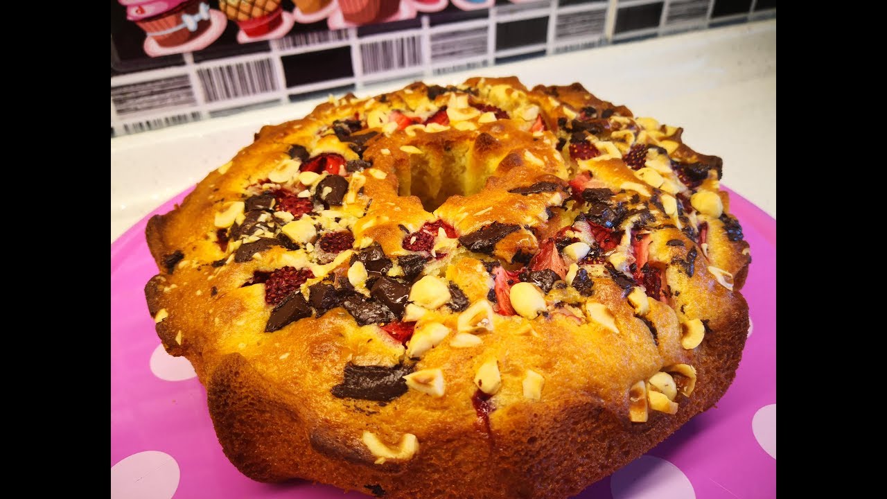 Çilekli Çikolatalı Kek Tarifi 🍓🍫 YouTube