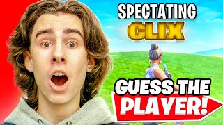 Guess the Fortnite PRO Using ONLY Gameplay 😳