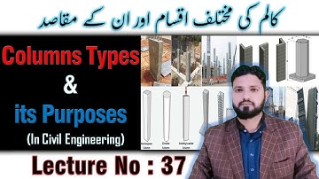 Types Of Columns Used In Construction | Columns and its types | Classification Of Columns | Columns