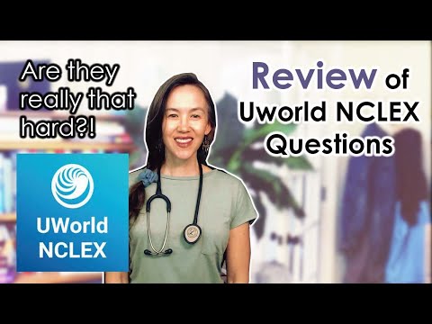 Video: Sind UWorld-Fragen ähnlich wie Nclex?
