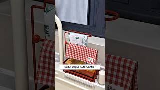 Rak Sponge Sabun Cuci Piring Nordic Wastafel Estetik Rak Penyimpanan Spon Dapur kain lap