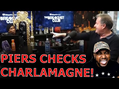 Piers Morgan CONFRONTS Charlamagne Tha God's TDS Then Calls Out Joe Biden Saying He Ain't Black!