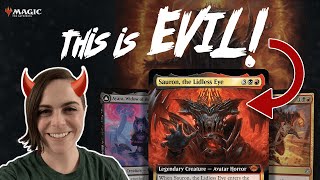 Famous Steal and Sacrifice Your Opponents Creatures! Sauron, the Lidless Eye |  Historic Brawl | MTG Arena Net Worth