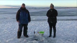 It s ice fishing time