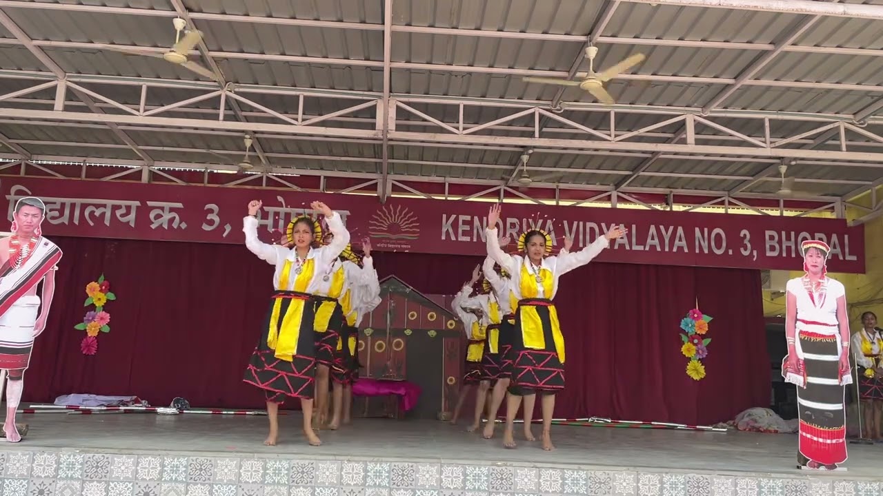 EBSB 2023. KV3 Shift2 Bhopal. Maniuri Group Dance.