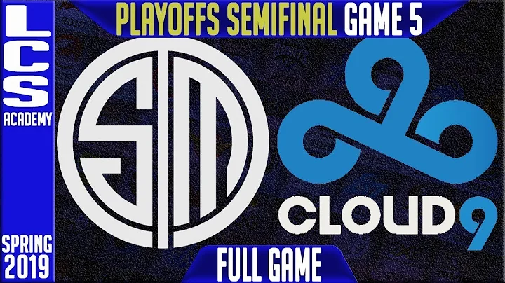TSM vs C9 Game 5 Full - LCS Playoffs Semifinals Spring 2019 - Team Solomid vs Cloud9 G5