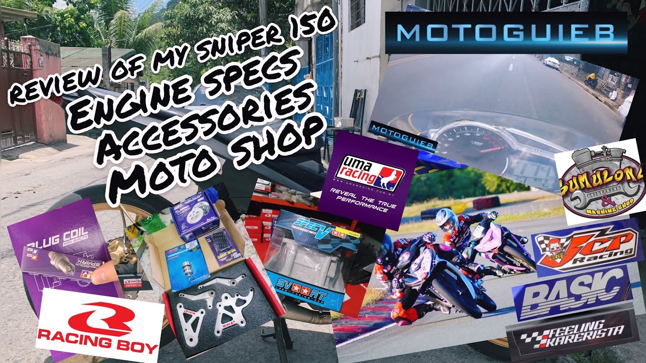 MotoGuieb | Review of my Sniper 150 all details, specs, explanations, and many more.