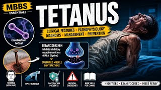 TETANUS | MICROBIOLOGY IMP | MPMSU IMP #mbbs #mbbs2ndyear #microbiology #science #youtube #youtuber 