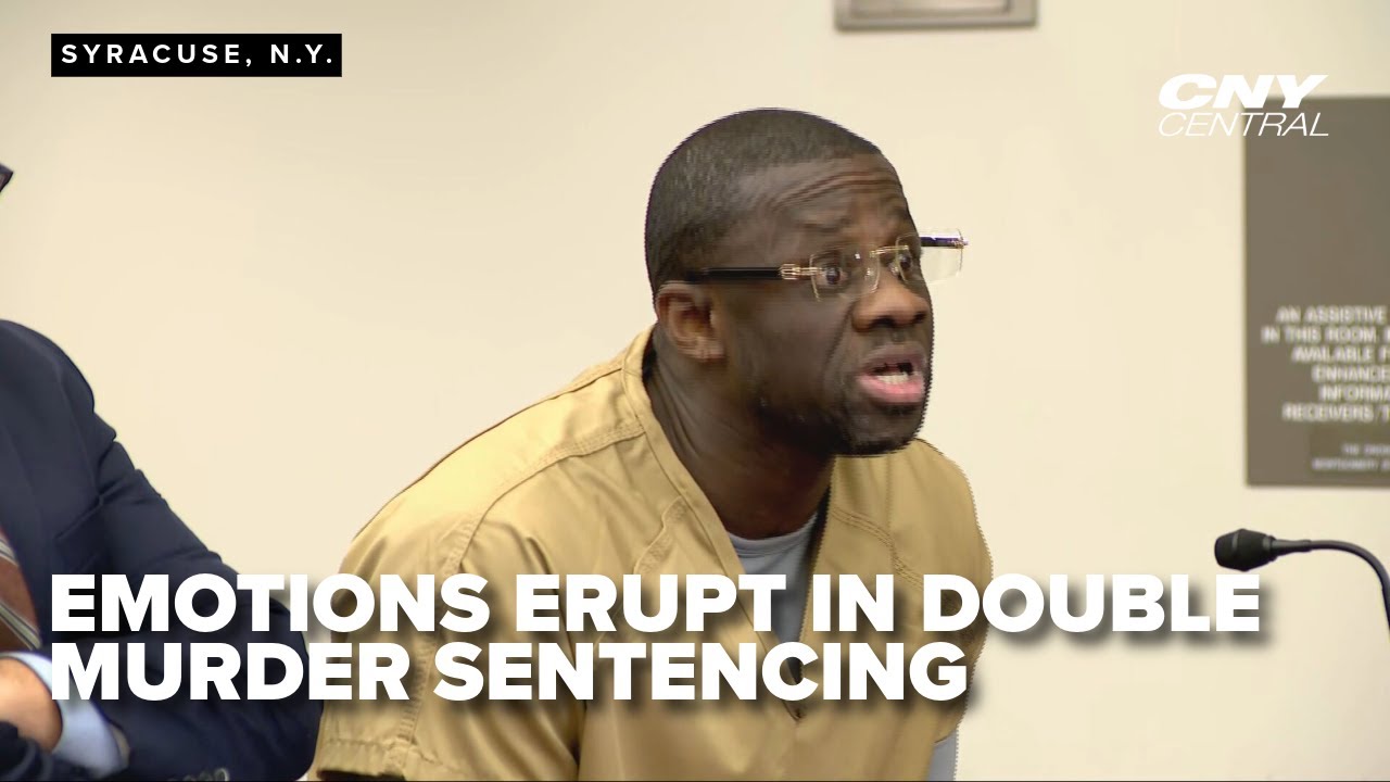 Three sentenced for 2022 double murder in Syracuse