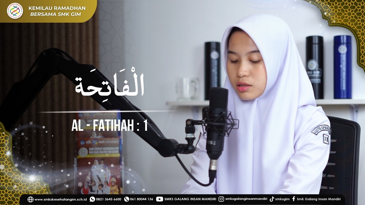 Tahfiz Surah Al - Fatihah ayat 1-7 & Surah Al - Baqarah ayat 1-13 | 12 Ramadhan 1447H