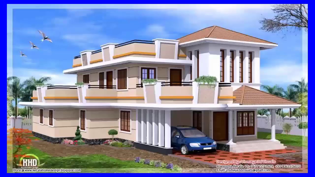 Desain Rumah Dengan Variasi Balkon - YouTube