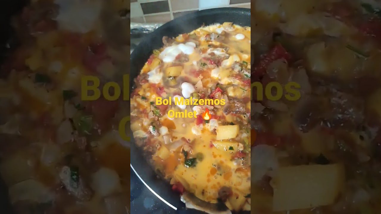 Bol Malzemos Omlet ???? #omlet #kahvaltı #yemektarifleri Bol Malzemos Omlet ???? #omlet #kahvaltı #yemektarifleri