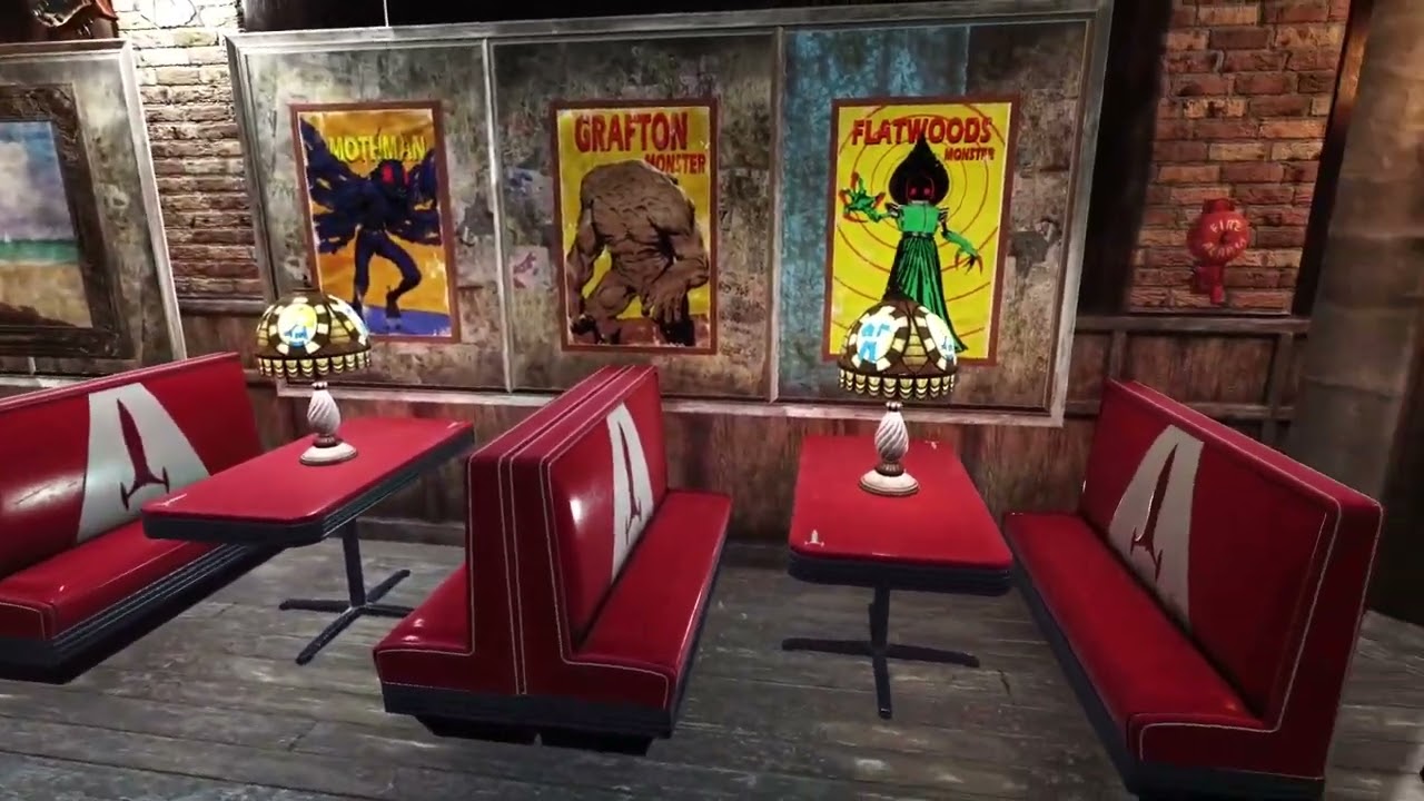 Route 66 Tavern & Curio Fallout 76 TNG Weekly Camp Builds