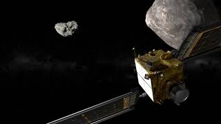 NASA DART Moon Collision Animation