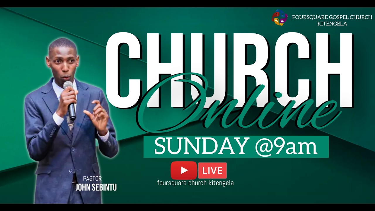 LIVE// SUNDAY SERVICE //FOURSQUARE GOSPEL CHUCH KITENGELA//ON O8/03/2026