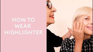 How To Wear Highlighter with RMS Beauty