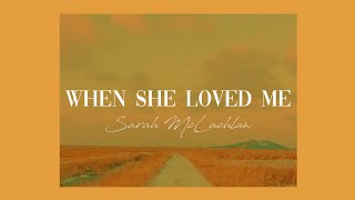 When She Loved Me  Sarah Mclachlan toy Story 2 