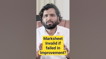 Marksheet validity if failed in CBSE Improvement? #cbseboard #improvement #cbse