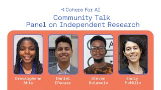 Independent Research Panel Discussion