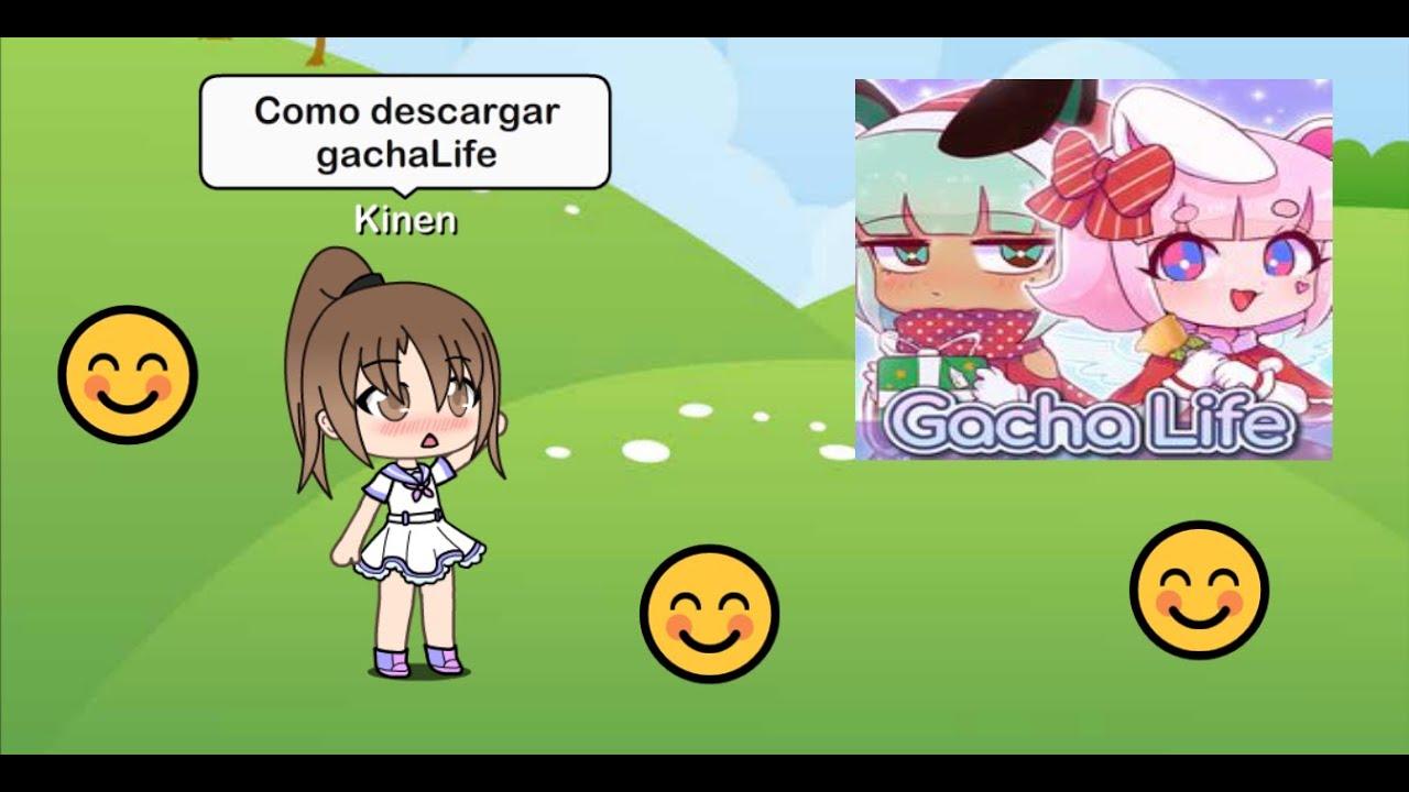 Como descargar gacha life en pc Windows 10 - YouTube