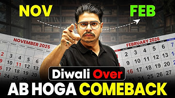 No More Excuses! Diwali Over… Ab Hoga Comeback 🔥 | Class 12 Boards 2026