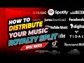 How to distribute your music  royalty split zojak