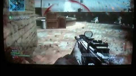 CoD MW3 Wii: God mode gameplay on Seatown Part 2