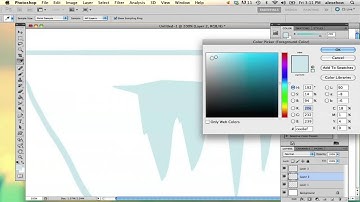 How to Draw Ice in Photoshop : Adobe Photoshop Basics
