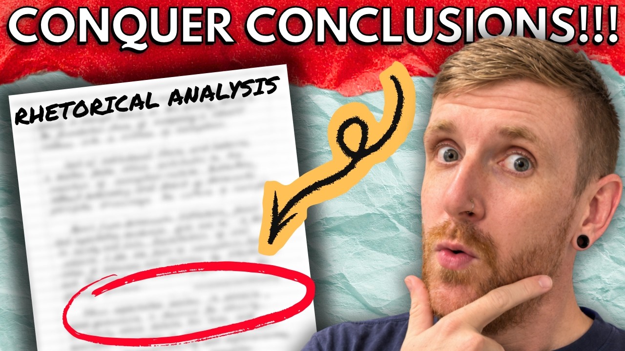 Write STRONG Conclusions for Your Rhetorical Analysis Essays