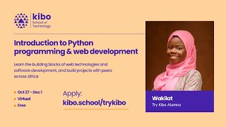 Introductory Python programming and web development for free