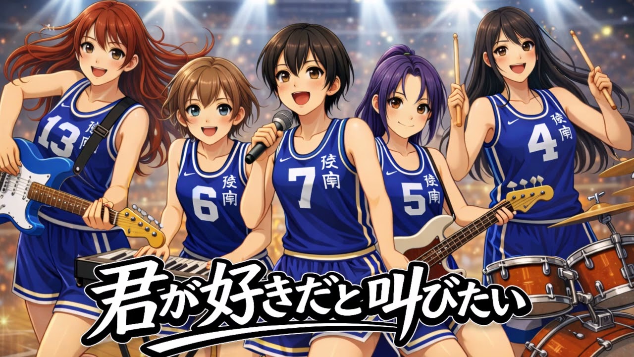 君が好きだと叫びたい　SLAMDUNK　  　BAAD AIcover