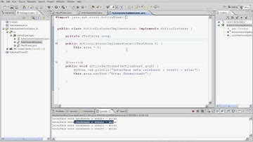 Video Aula - Adicionando ação a GUI - Java