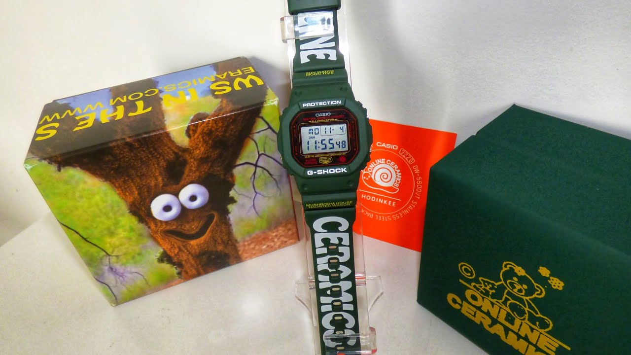 Casio G-SHOCK DW-5600OC23-3 Collab by Hodinkee with Online