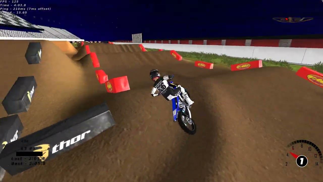 MX Simulator - Getting Better In 3RD Person - Daytona By Zion