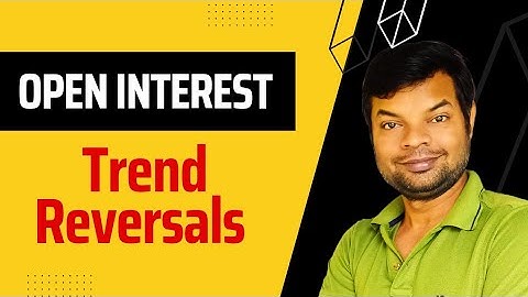 Identifying Trend Reversal with Open Interest #openinterest