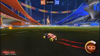I am boo boo buns at Rocket League but at least I have a cool goal animation! screenshot 2