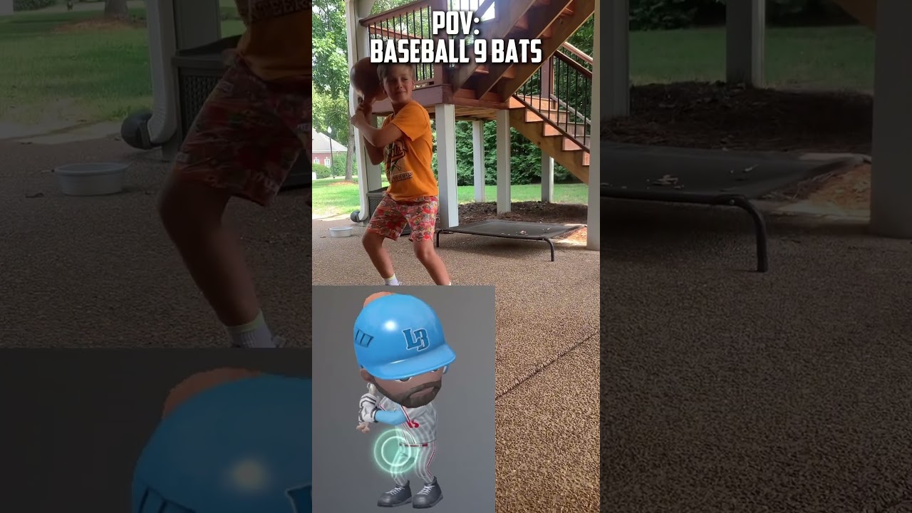POV: Baseball 9 Bats 