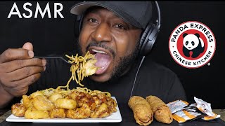 ASMR CHINESE FOOD PANDA EXPRESS MUKBANG (NO TALKING) EATING SOUNDS | TCASMR