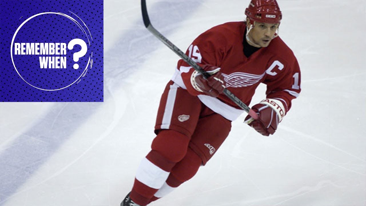 Moritz Seider of the Detroit Red Wings with his reverse retro jersey  News Photo - Getty Images