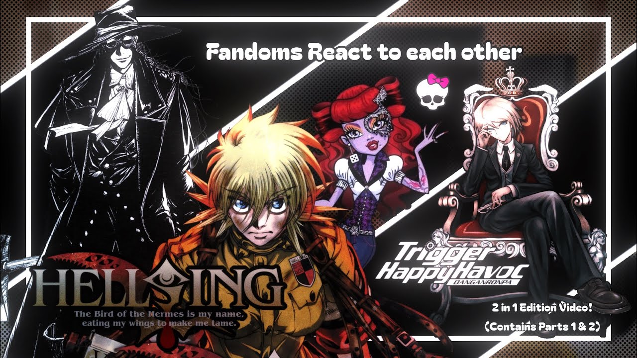 Fandoms react to each other || Gacha Club || Parts 1 & 2 || 2x speed ...