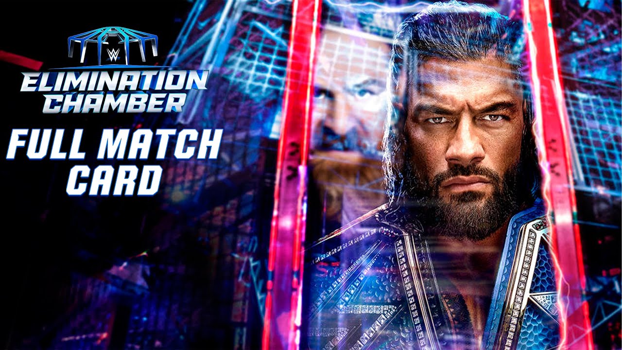 WWE Elimination Chamber 2023 Official Full Match Card - YouTube